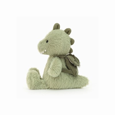 Jellycat Backpack Dinosaurios | DFMS-47265